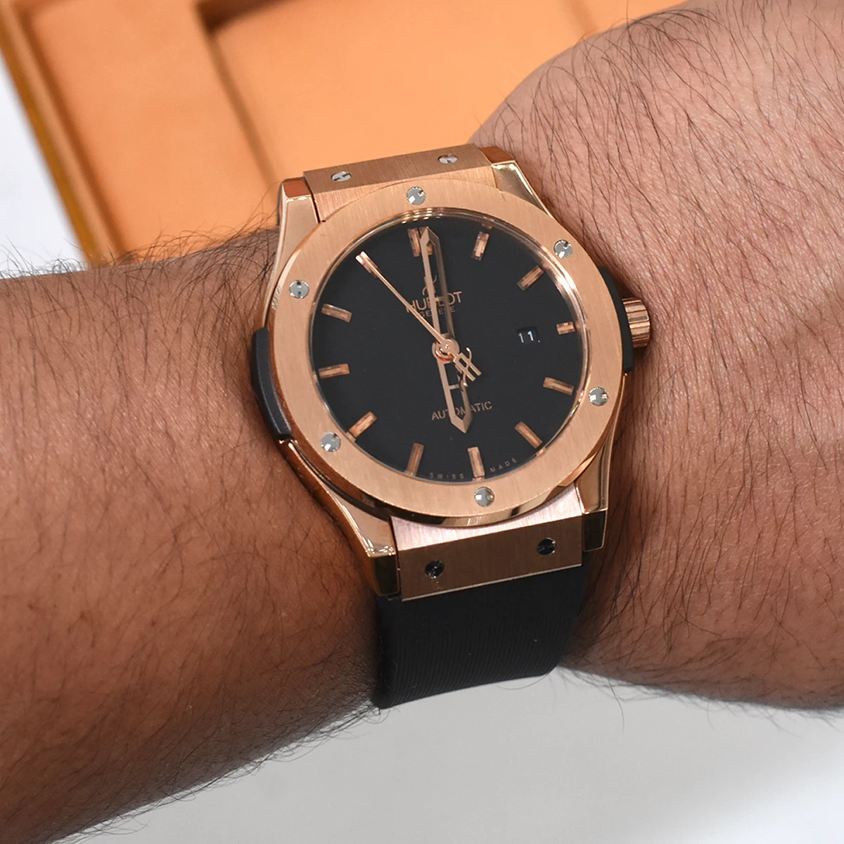 &nbsp; Hublot Classic Fusion En Oro Rosado 2