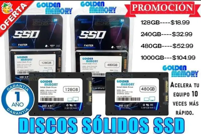 NUEVA TECNOLOGÍA SSID DISCOS SUROS SOLIDOS