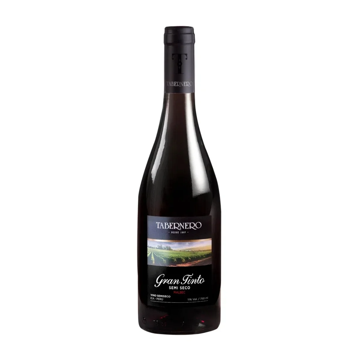 VINO TABERNERO SEMI SECO GRAN TINTO 750 ML