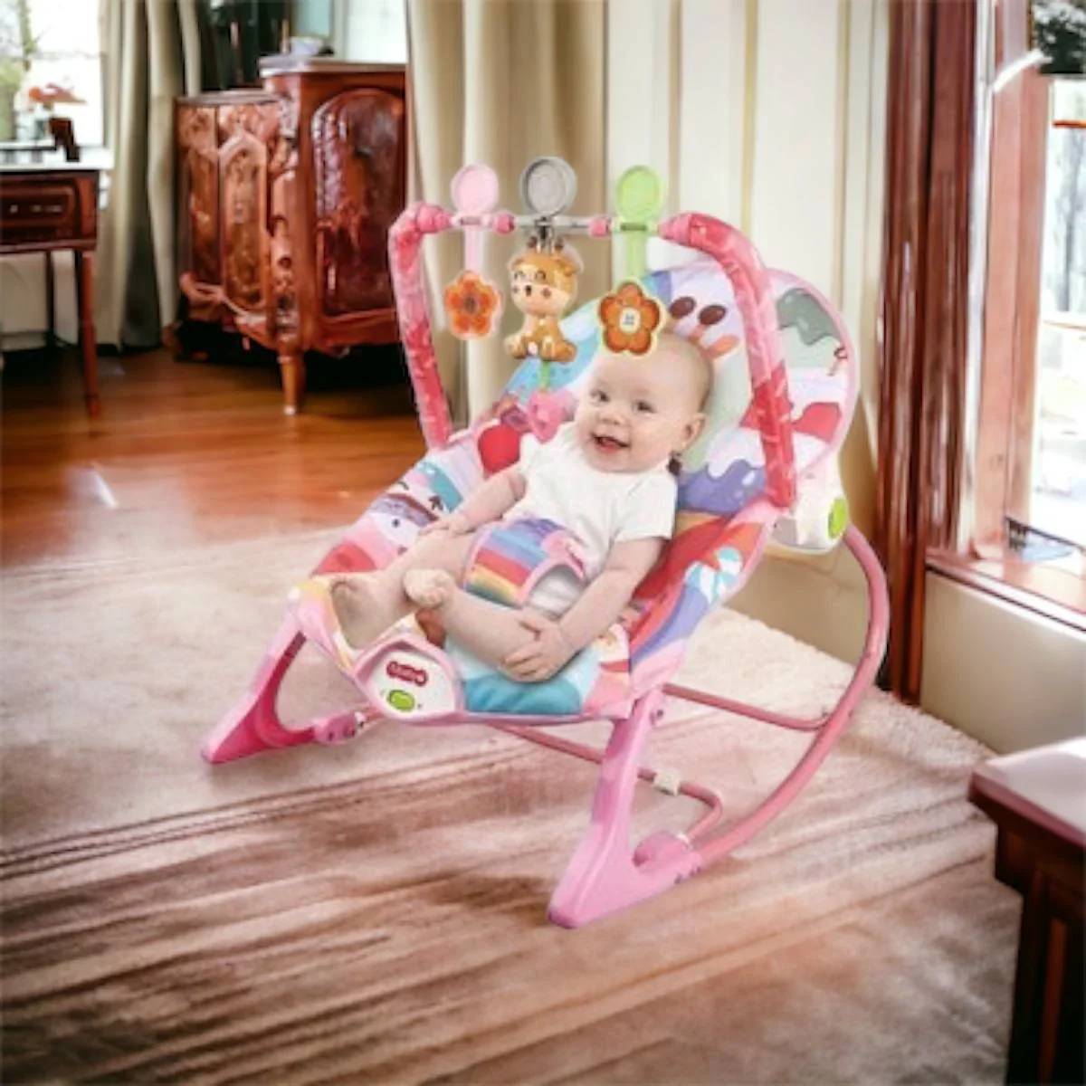Silla Mecedora Vibradora Bebes 3