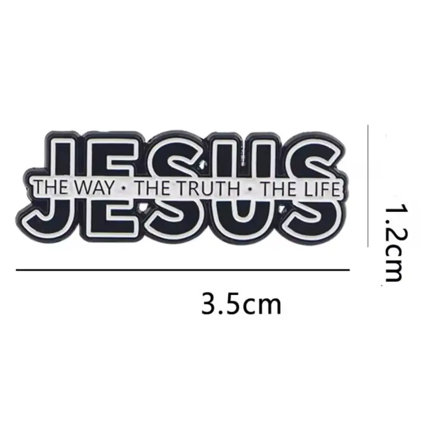 Broche Jesús: El camino, La verdad, La vida 4