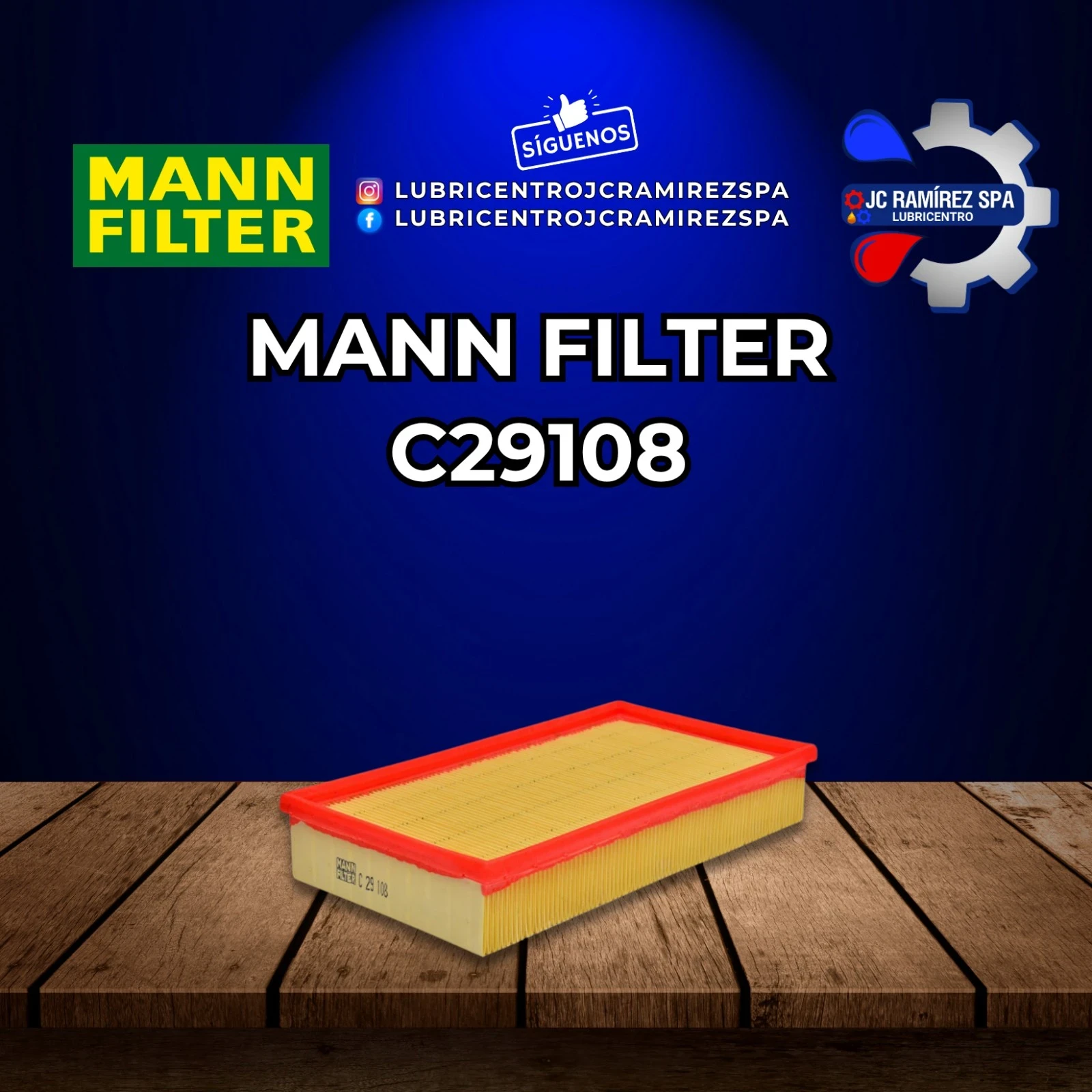 MANN FILTER C29108