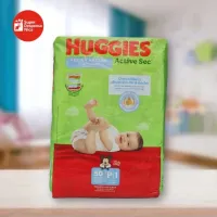 Pañales Huggies Active Sec Talla P1
