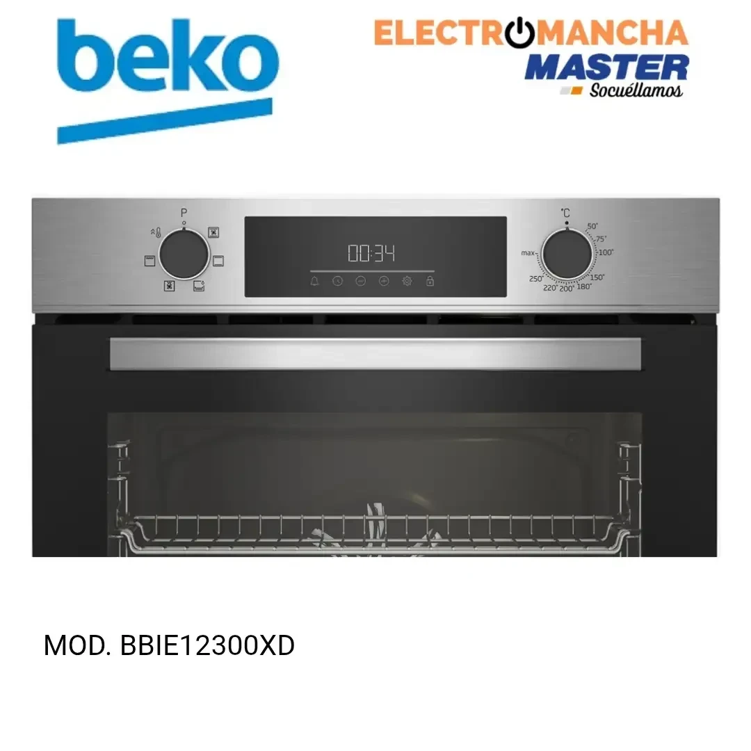 HORNO BEKO BBIE12300XD MULTIFUNCION INOX. A  3