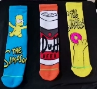 Calcetas Animadas Simpson