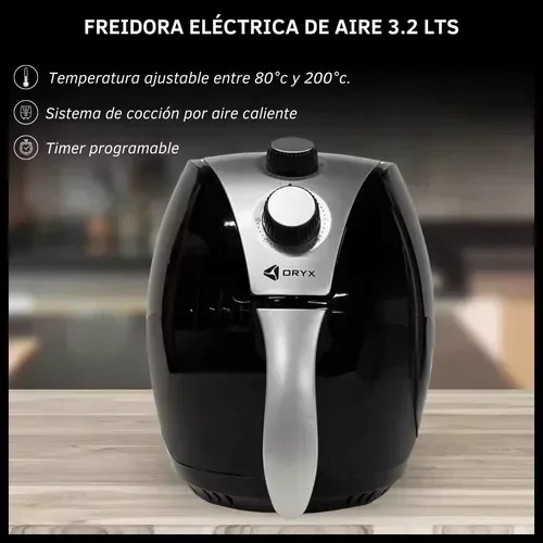Freidora de Aire ORYX OR3202 3.2L Negro 3