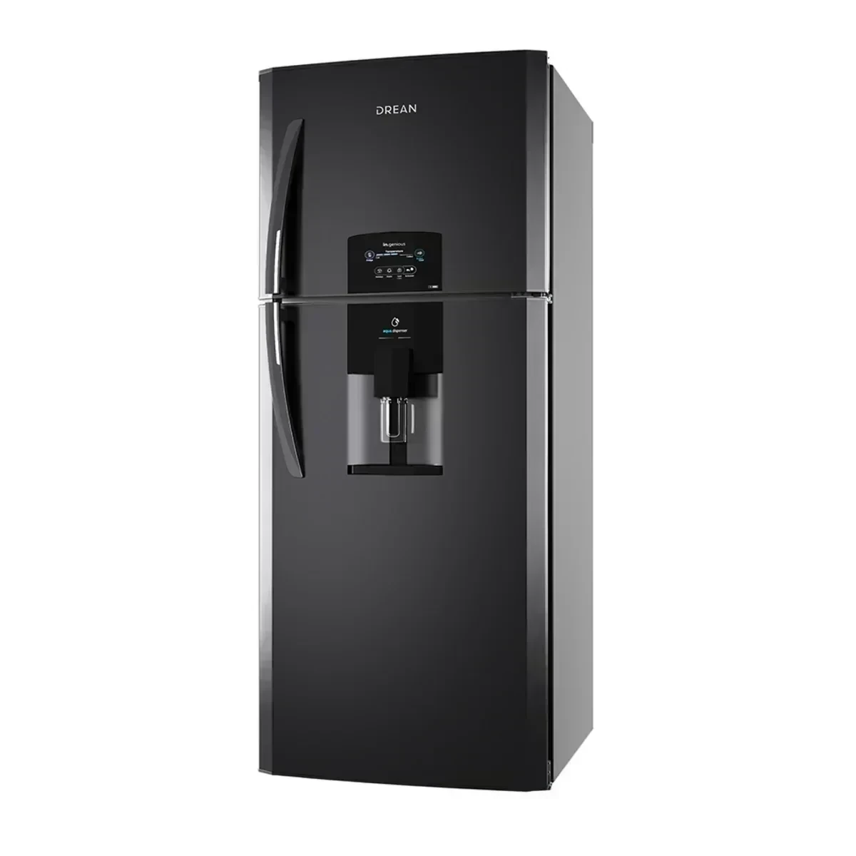 Heladera Drean Hdr380n12n No Frost 372lts Black  2