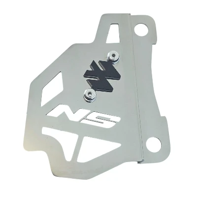 NS 200 / P. de Mordaza acero cromado logo 3d negro ML