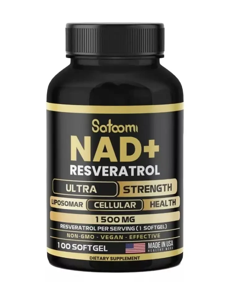 NAD+ Resveratrol 1500MG - antienvejecimiento 