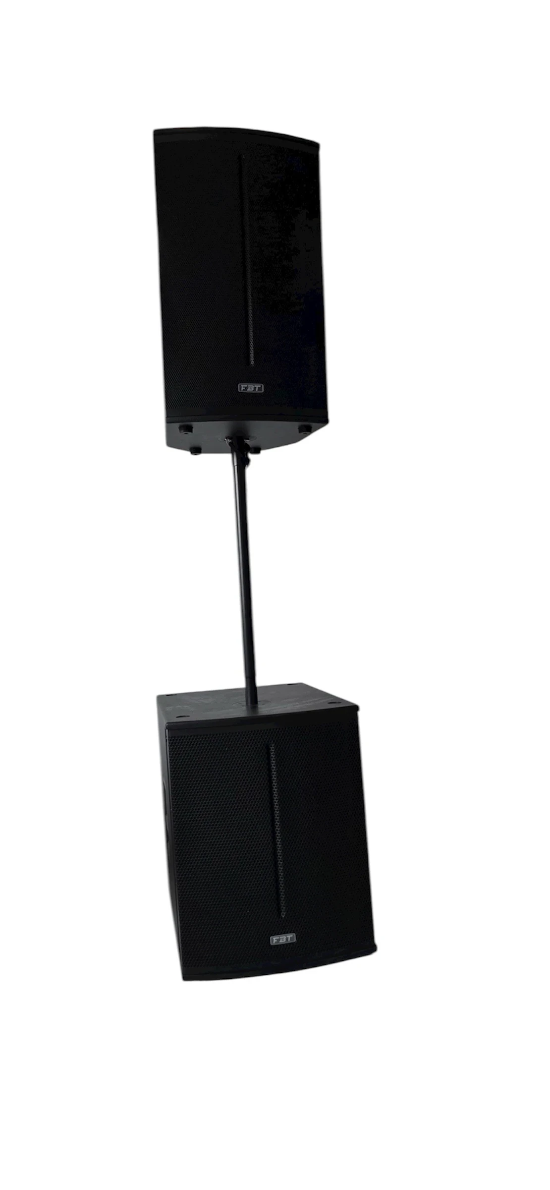 FBT Combo columna 💥 X PRO 115A, X SUB 118SA, pedestal a rosca  2