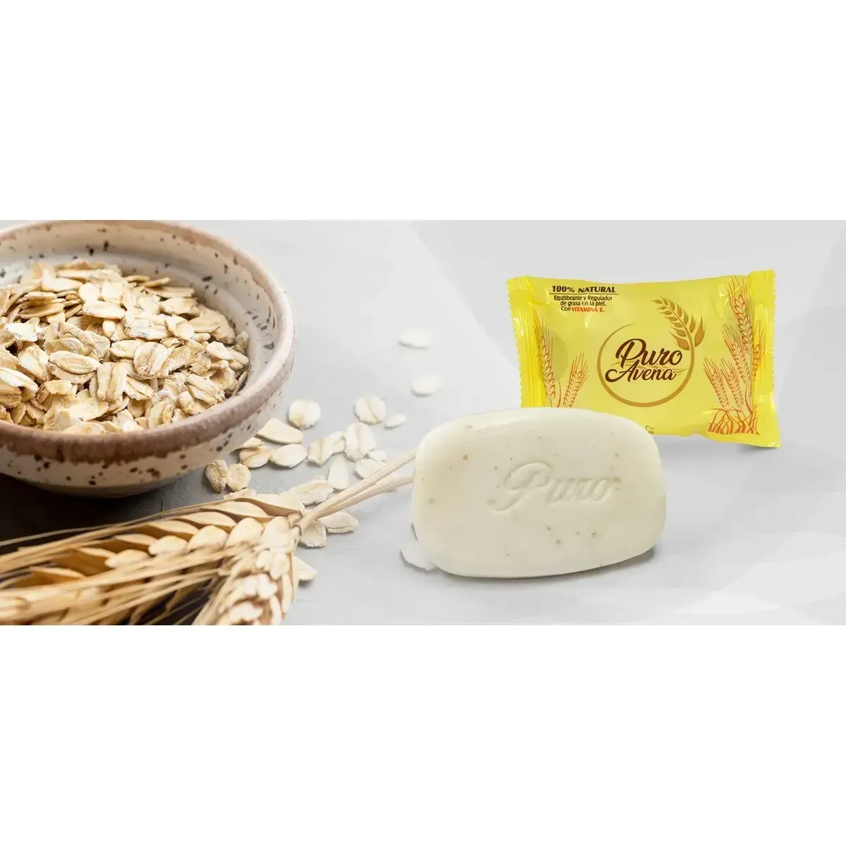 Jabón Puro Avena 80 Gr  2