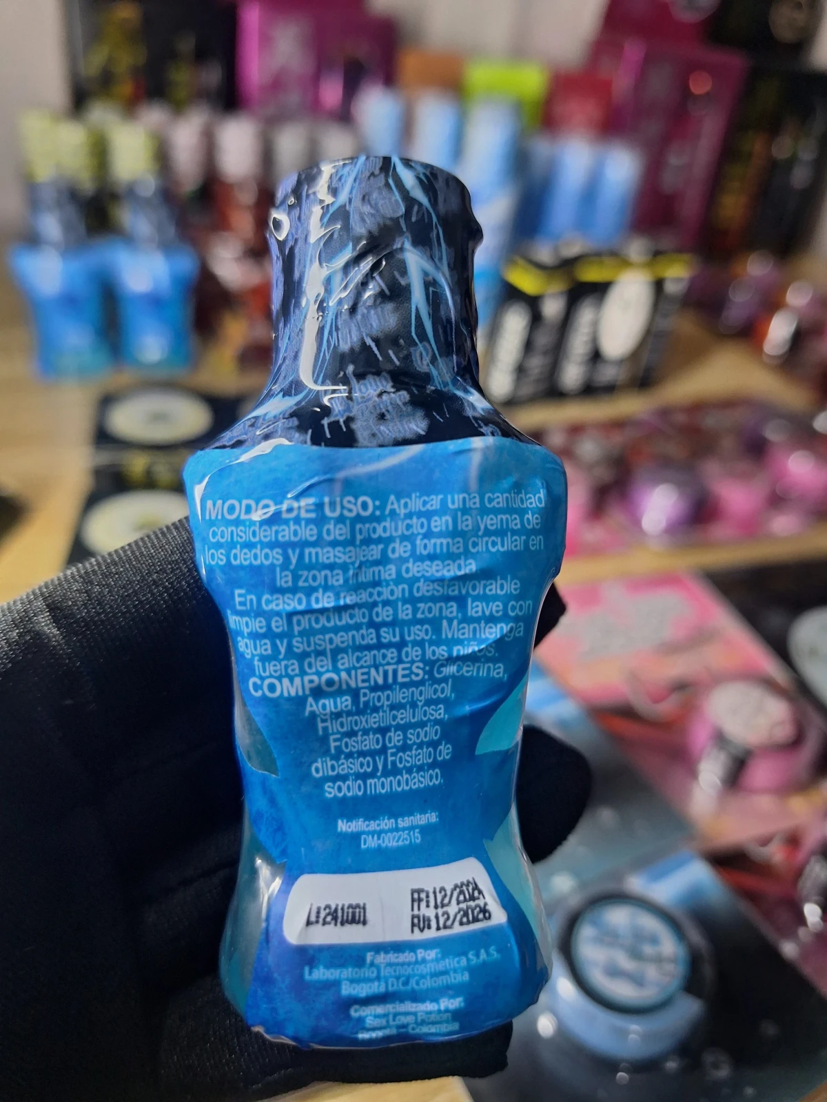 Lubricante Electrizante cold ❄️ 3