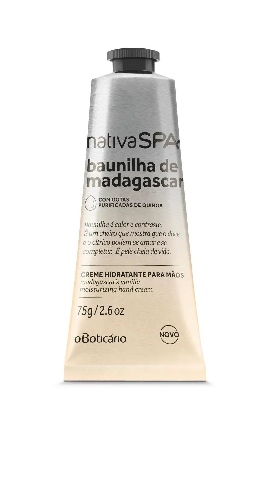 Nativa SPA Hidratante Manos Vainilla de Madagascar, 75g