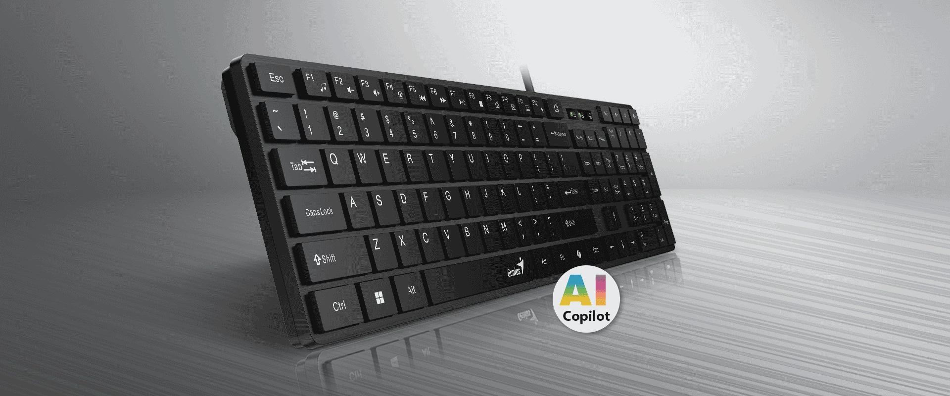 TECLADO GENIUS SLIMSTAR 126-TECSLIM041