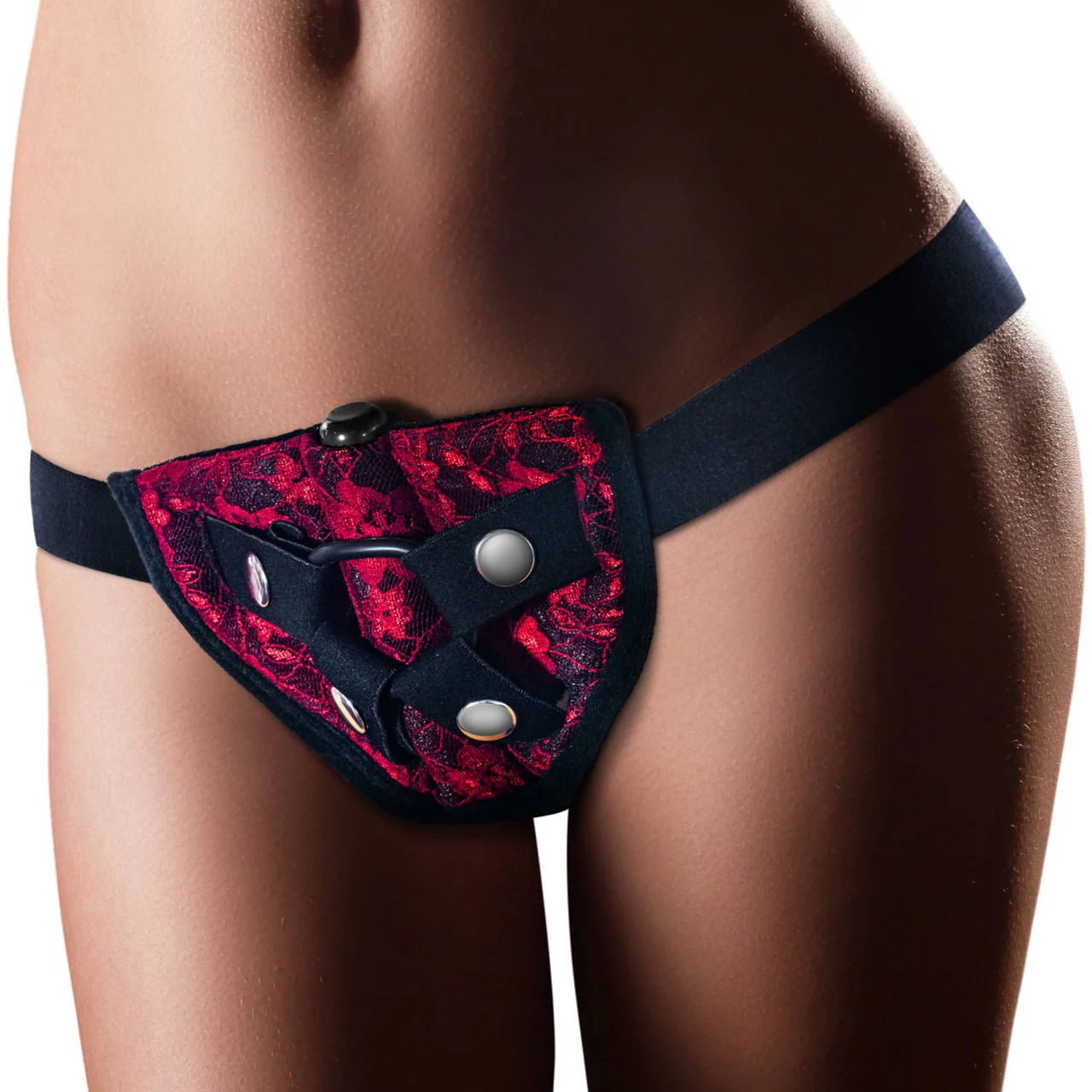 Temptasia - Lovelace Harness - Red 3