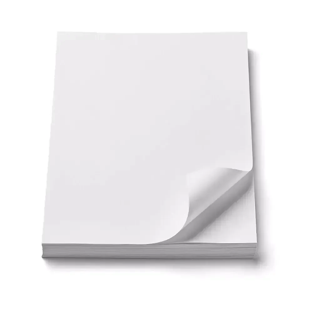Hoja blanca bolsa con 100 tamaño carta  2