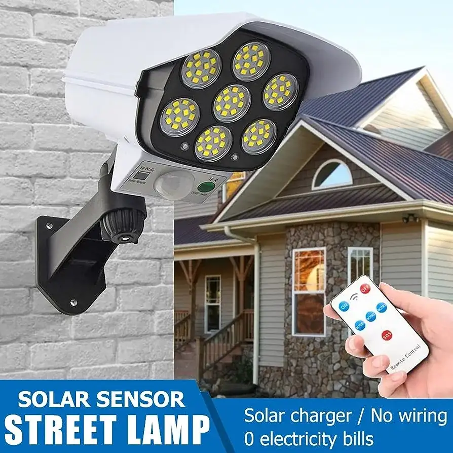 Lampara solar tipo cámara  3