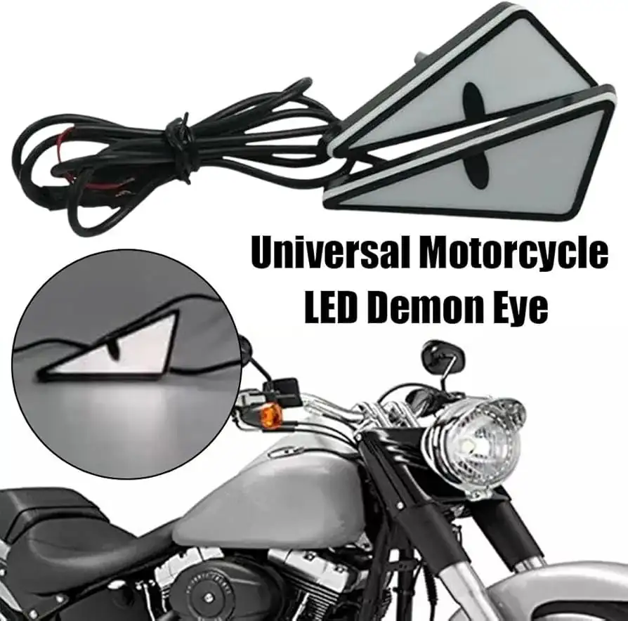 Ojitos LED para moto o carro 3