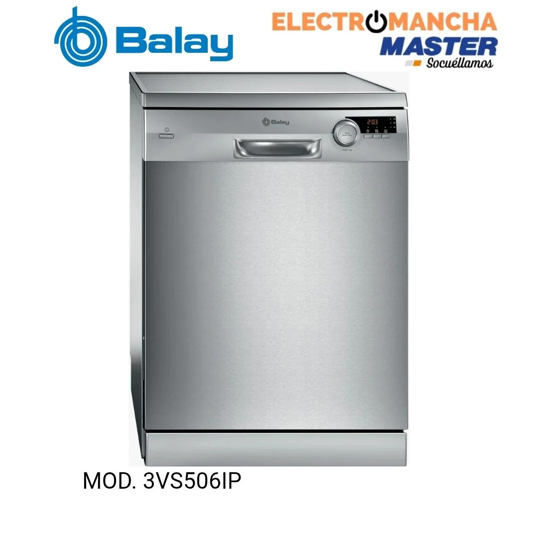 LAVAVAJILLAS BALAY 3VS506IP INOX ANTIHUELLAS E