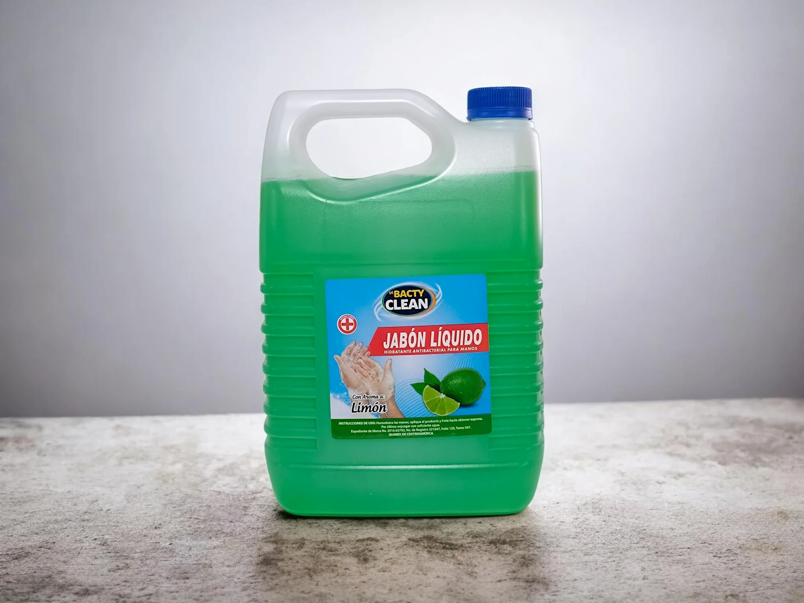 JABÓN LÍQUIDO P/MANOS LIMON D BACTY CLEAN 