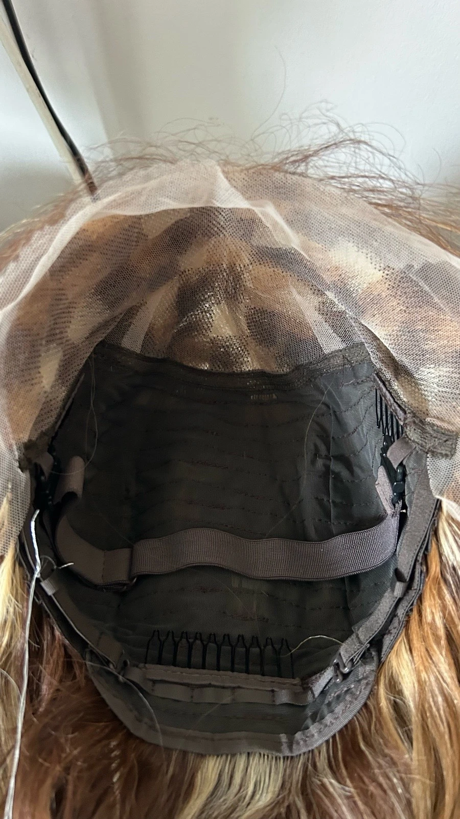 Peluca semi natural de 30" pulgadas, frontal lace 13x6 5