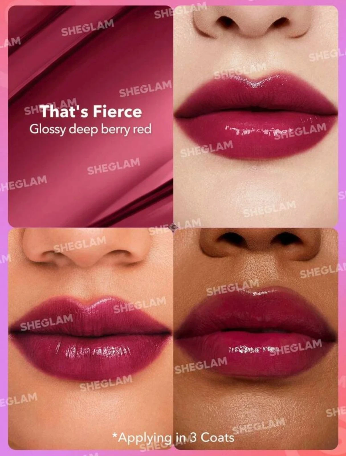 Labial Mirror Kiss That´s Fierce  2