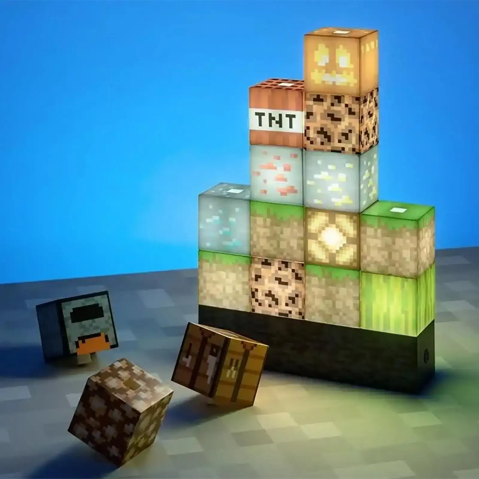 Lámpara Minecraft 