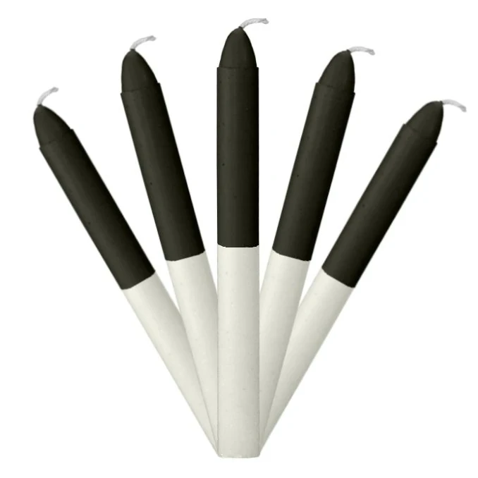 Vela Combinada Negro blanco nº4