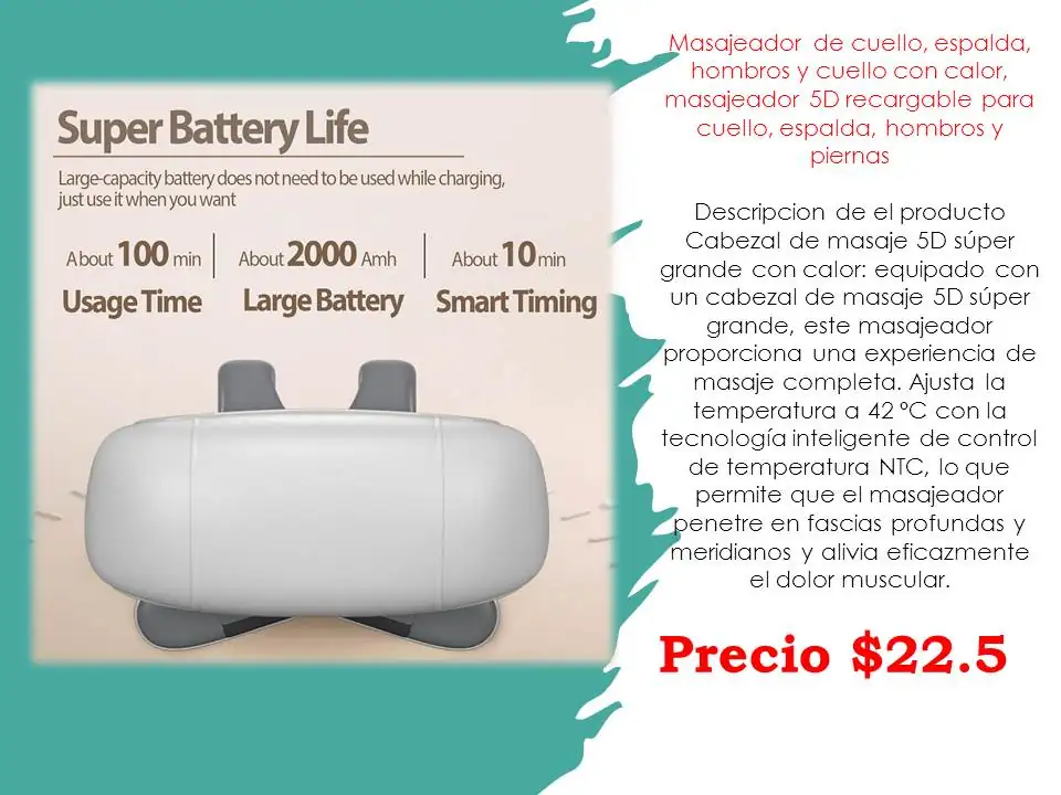 Masajeador para cuello   3
