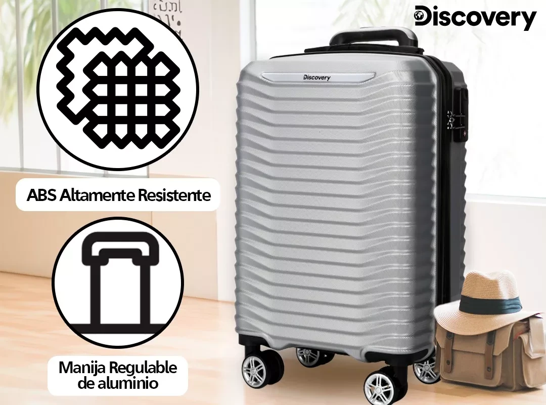 VALIJA Discovery 20", COLOR TURQUEZA 2