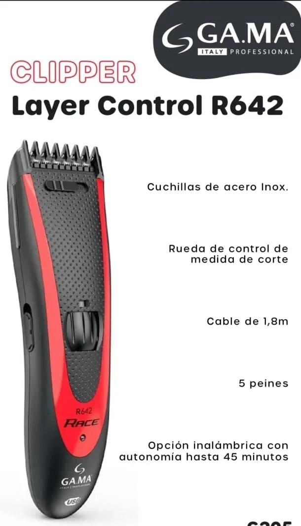 CORTADORA DE PELO CLIPPER GAMA R642