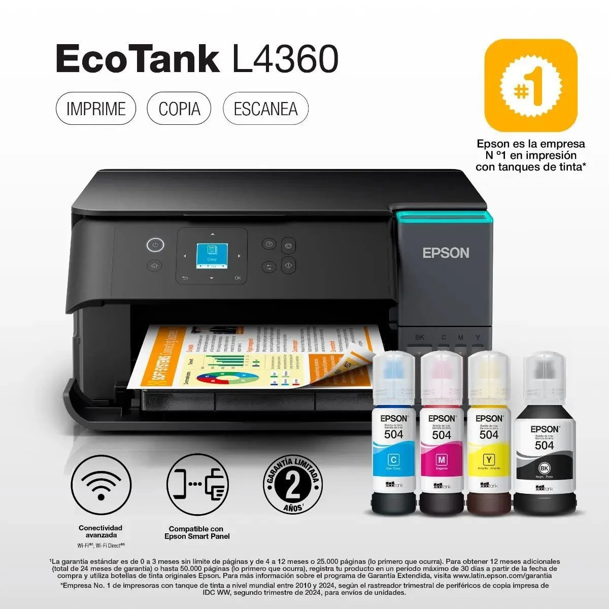  MULTIFUNCIÓN EPSON L4360 C/WI-FI