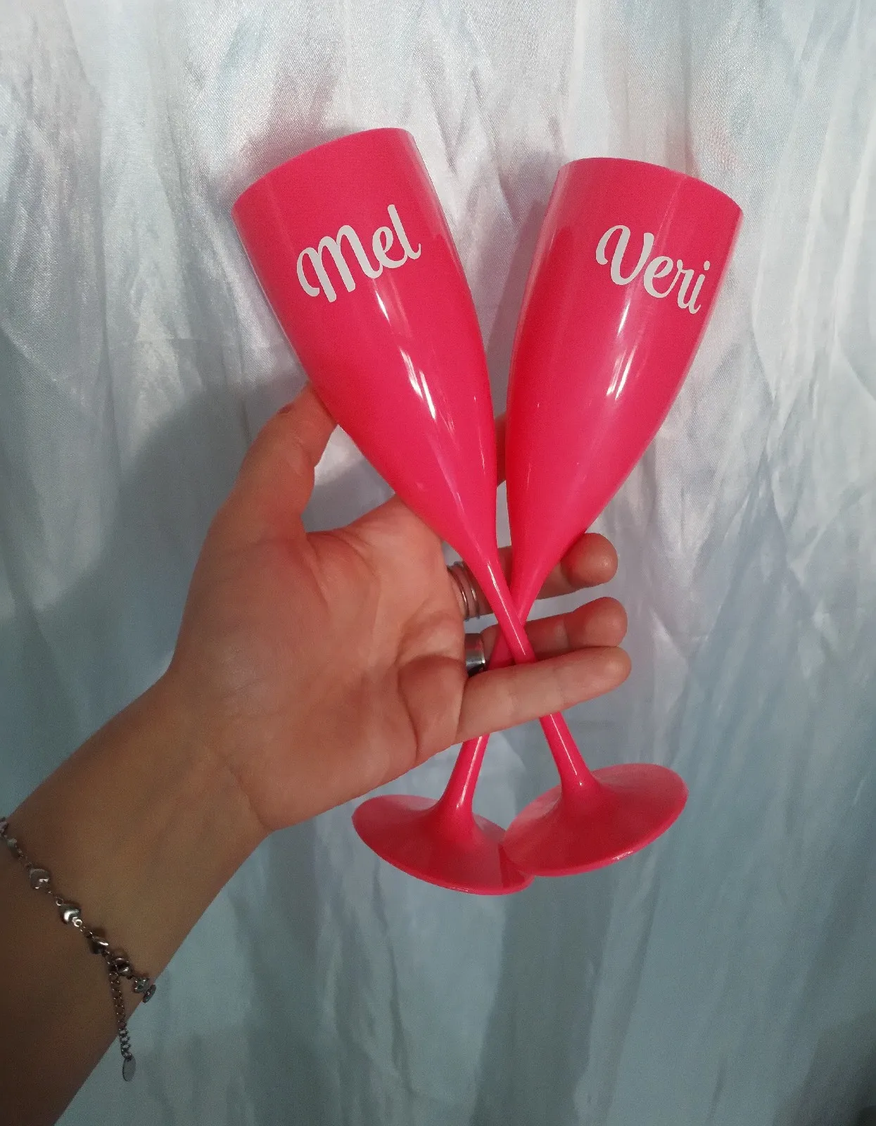 Copa de acrílico personalizada
