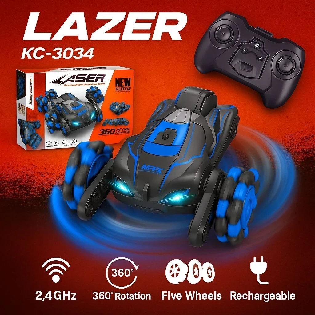 JUGUETE AUTO LAZER