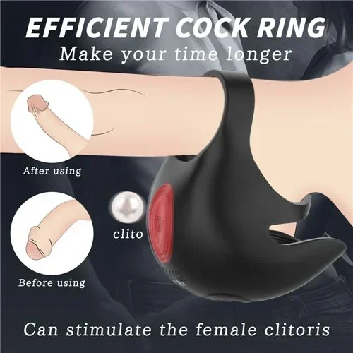 Vibrador Chad Testiculo 9 Funciones Recargable Control Remoto 4