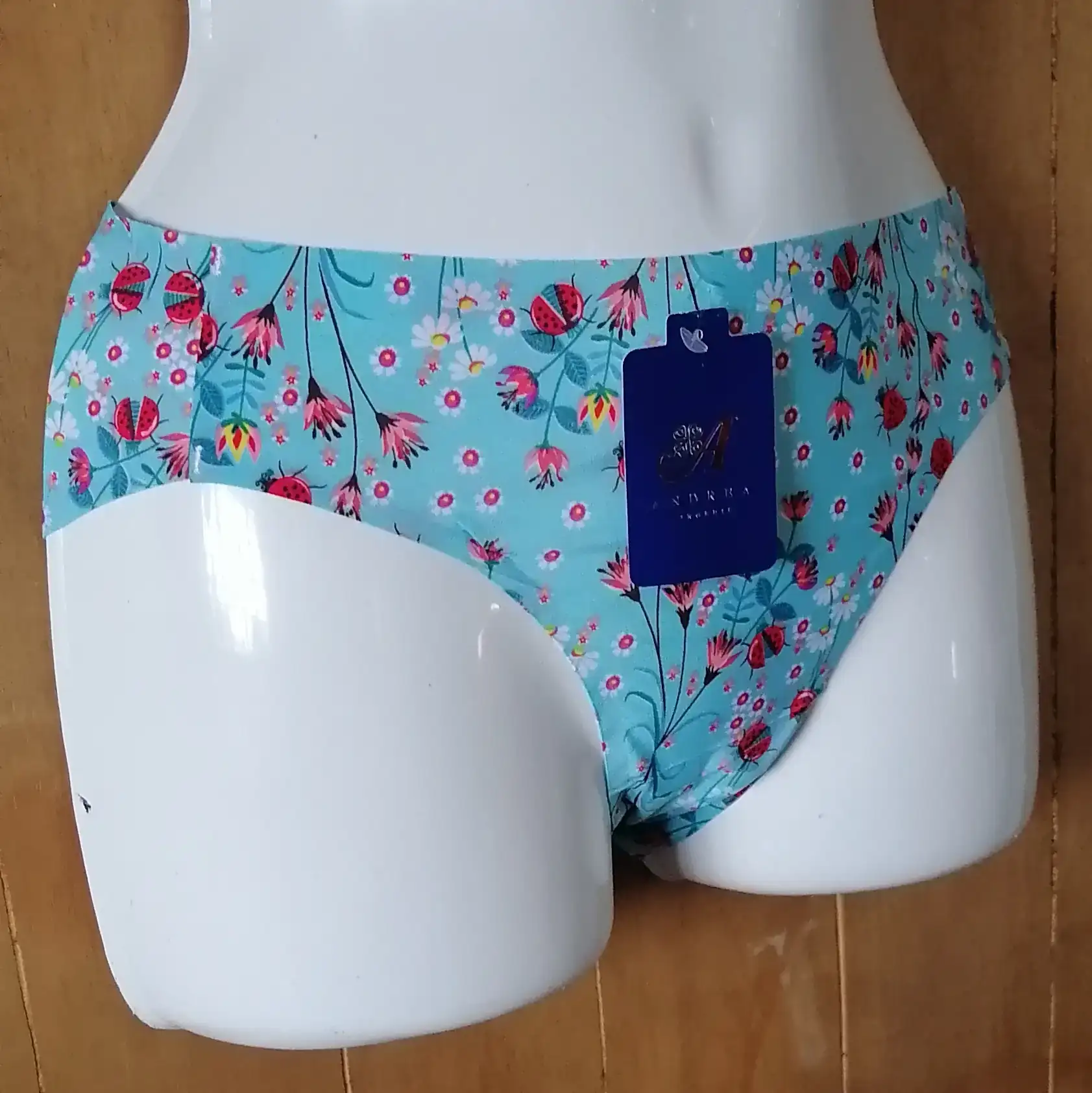 Panty Azul catarinas