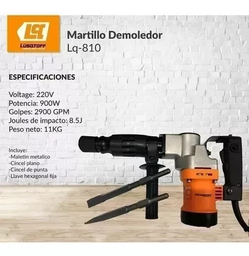 MARTILLO DEMOLEDOR LUSQTOFF