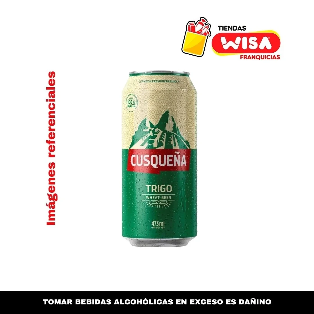 Cerveza Cusqueña Trigo Lata 473 ML