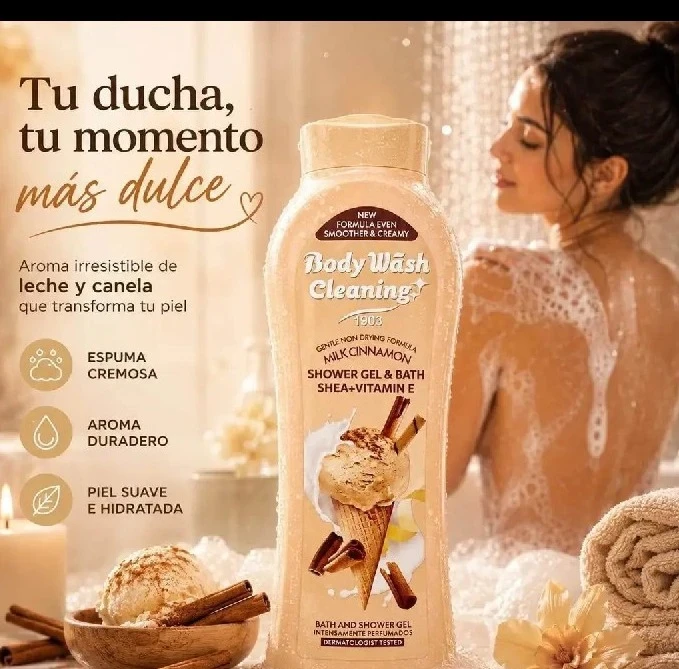Gel de Baño Corporal Creamy Body Wash 2