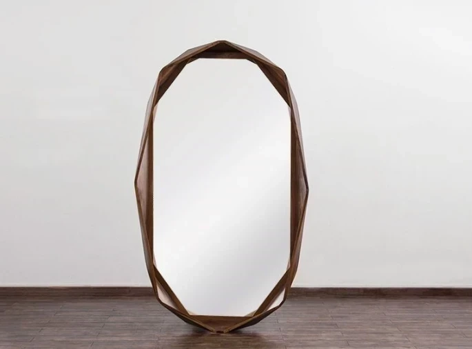 ESPEJO OCTAGONAL PAROTA OVAL