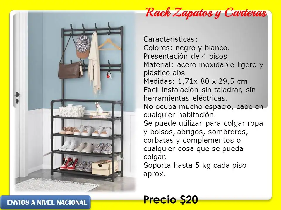 Organizador de carteras y de zapatos 3