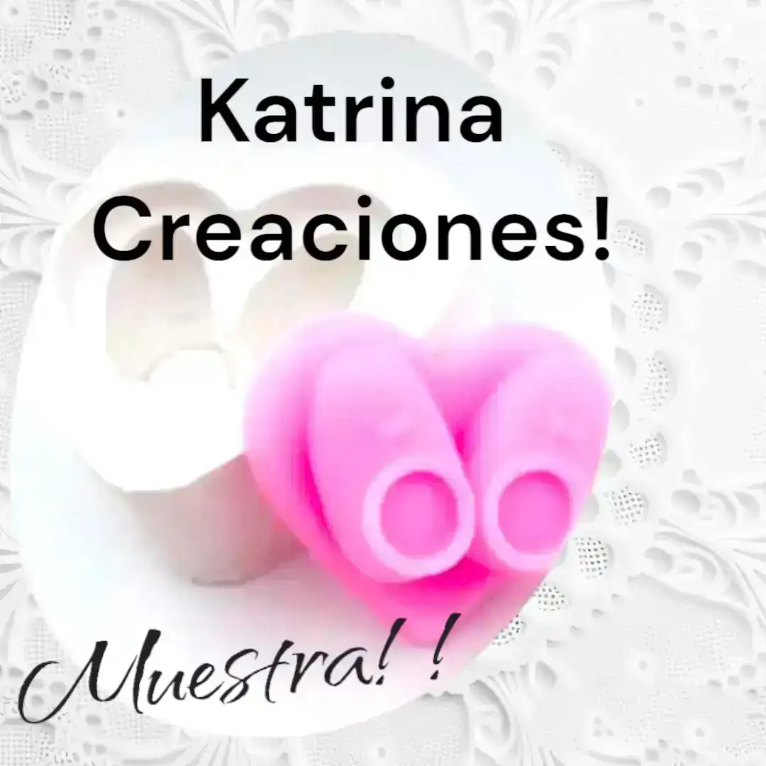 Souvenils zapatitos bebé en corazón. 3