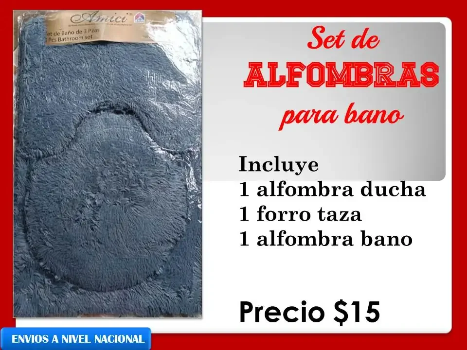 Alfombras para baño 