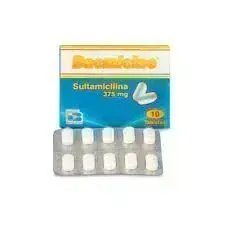 BACMICINE 375 MG CJA X 10 TAB SULTAMICILINA LABQUIFAR