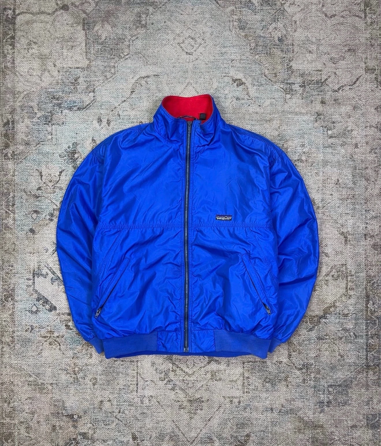 Vintage  P a t a g o n i a  Synchilla Fleece Lined Windbreaker Jacket made in USA 🇺🇸 