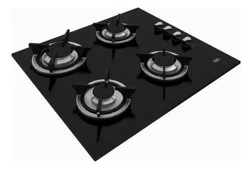 Anafe TST Spezia IV Negro 220V Gas