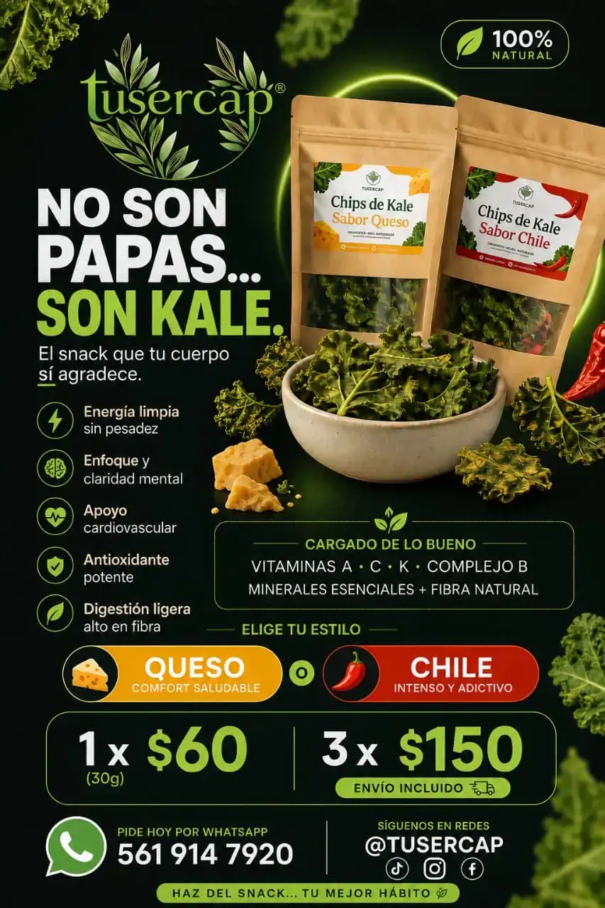 Chips de Kale