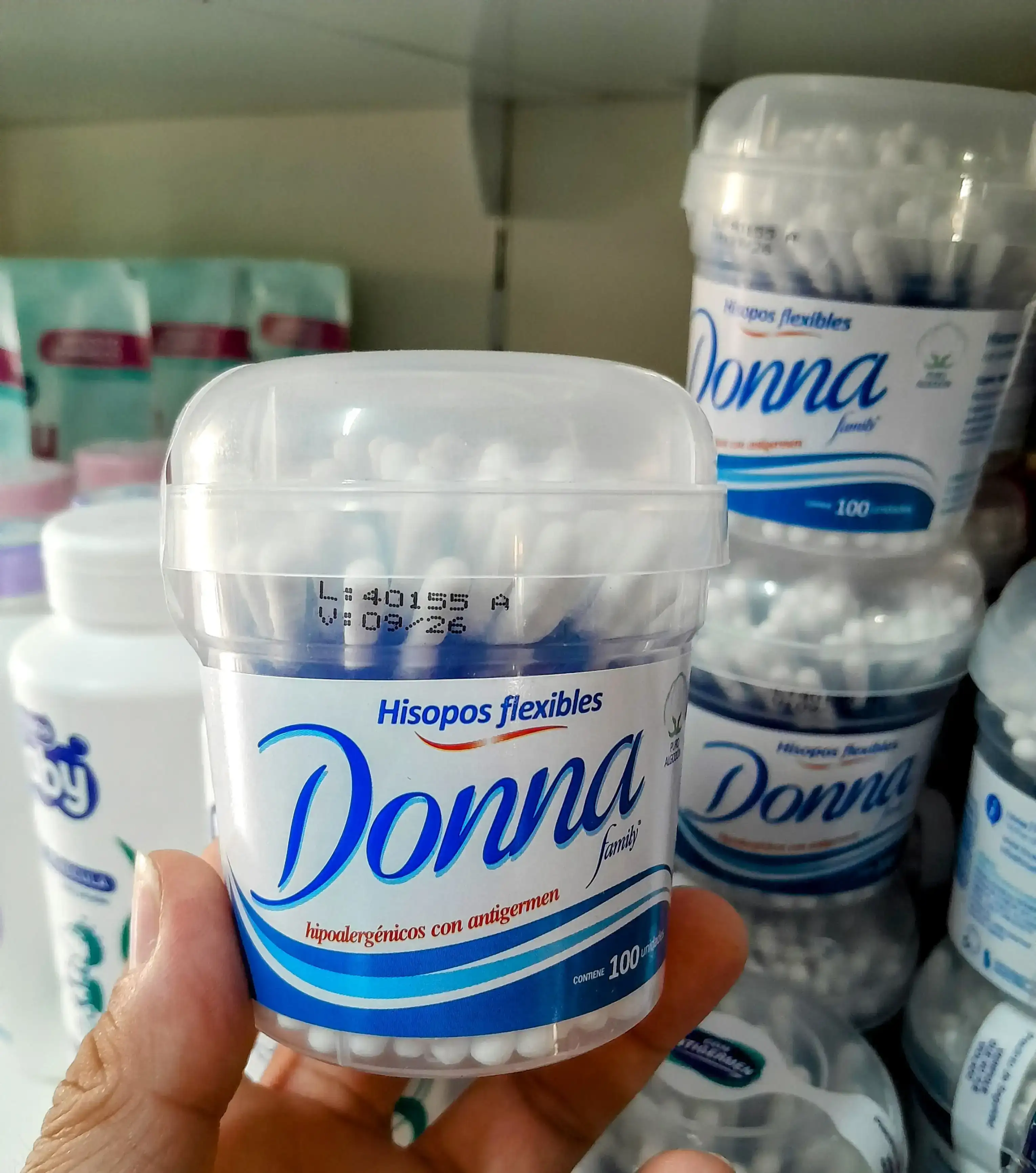 Hisopos Donna x 100 u. 