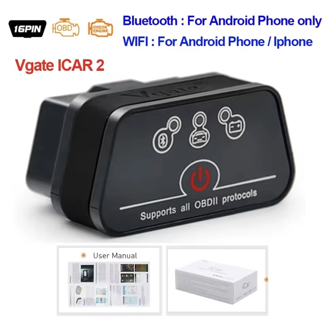 SCANER OBD2 BLUETOOTH V2.2 16 PINES 7