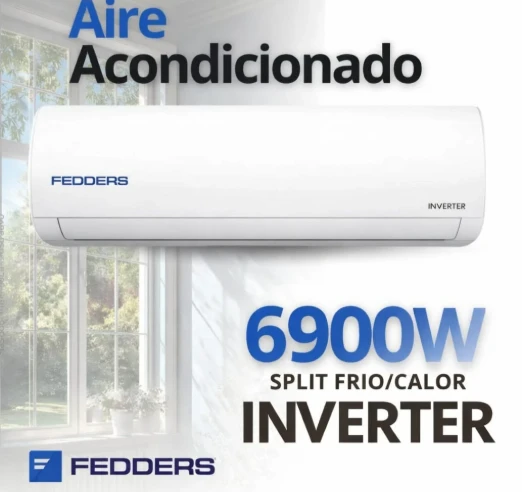 AIRE ACONDICIONADO FEDDERS 6900W INVERTER